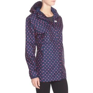 Helly Hansen Polka dot rain coat